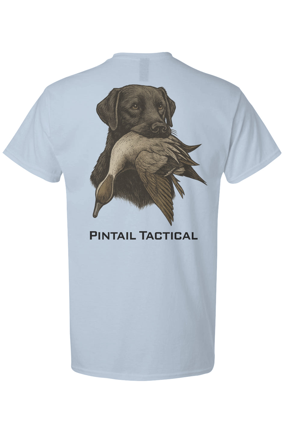 Pintail Tactical Black Lab Cotton T-Shirt
