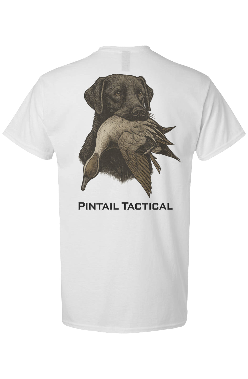 Pintail Tactical Black Lab Cotton T-Shirt